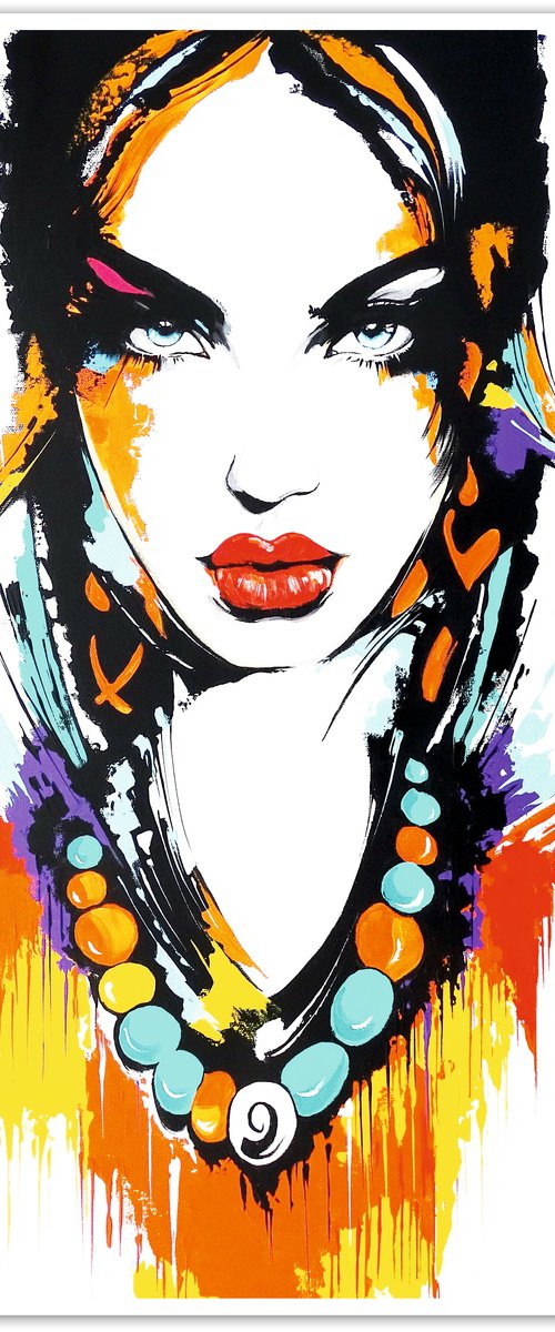 Vibrant Female Power-1 by Livien Rózen