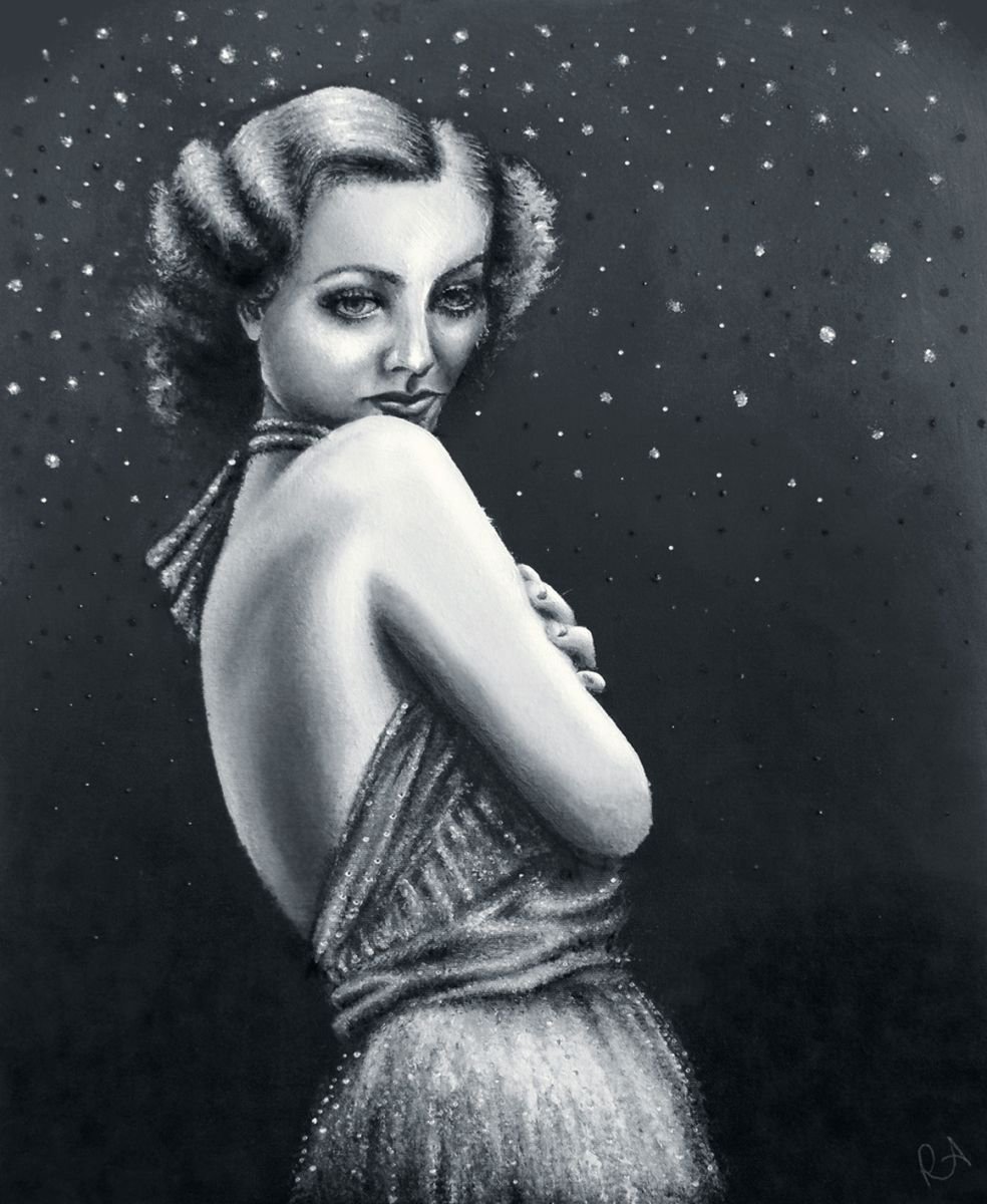 Joan Crawford, 1934 by Rachel Anderson