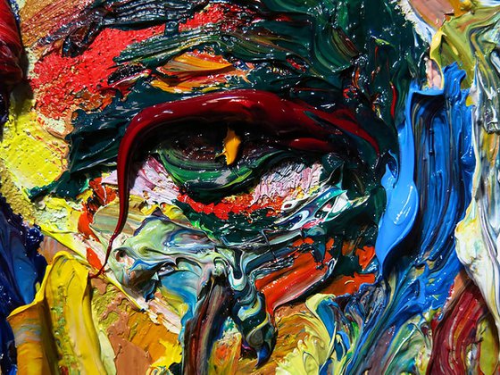 Original Oil Painting Portrait