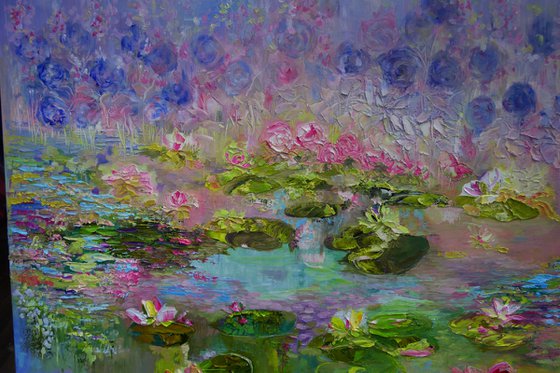 Blooming Waterlilies