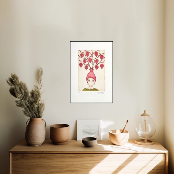 Pomegranate Girl
