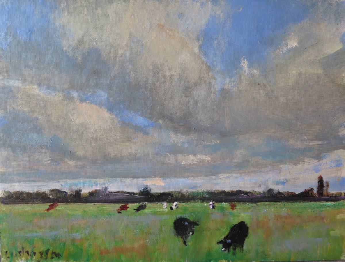 Tilmire Common By Malcolm Ludvigsen, 18 X 14, Artwork For Sale On Artfinder