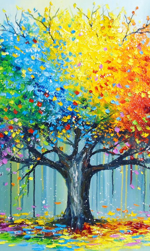 Tree of the periods of being by Olha Darchuk
