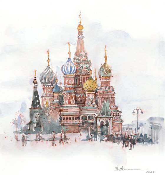 Cathedral of Vasily the Blessed in the Red Square