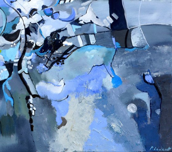 Deep in blue- 8823