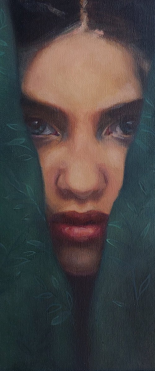 Dark green vail by Dunja Jung