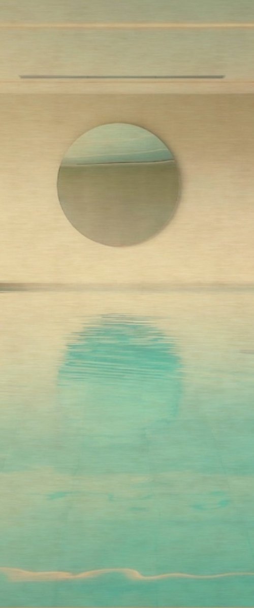 POOLSIDE II by Katha Wood
