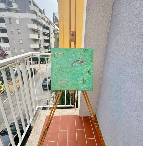 Seagulls and Swimmers