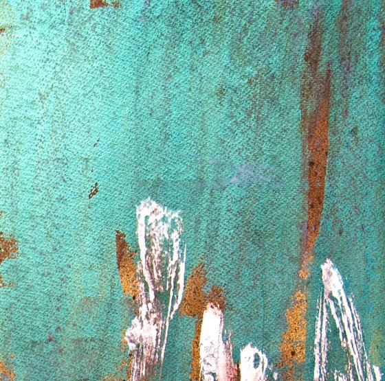 Moorland Pond with Flowers