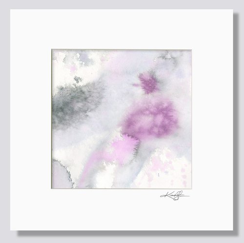 Quiescence 4 - Serene Abstract Painting by Kathy Morton Stanion by Kathy Morton Stanion