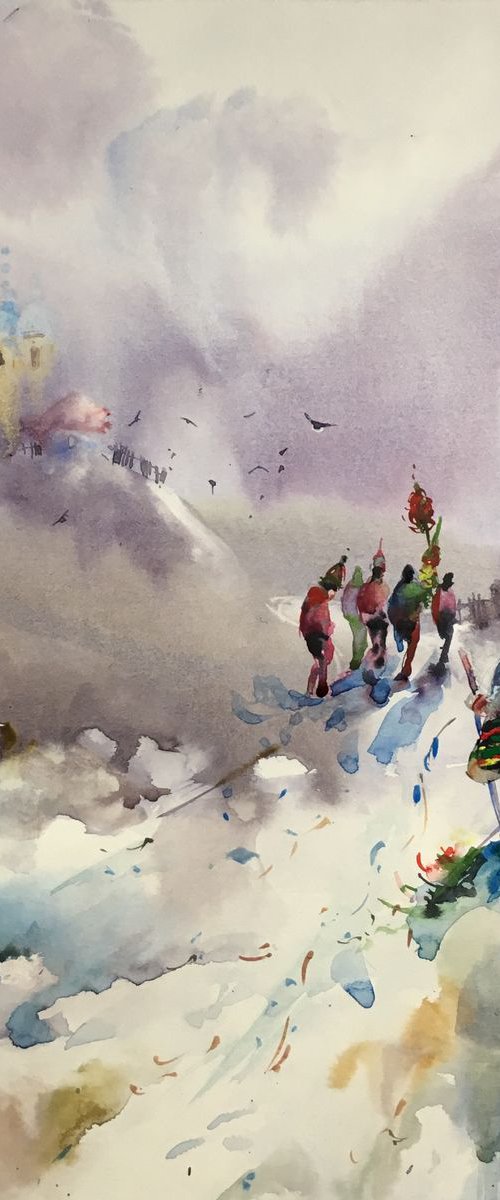 "Romanian traditions" SOLD by Iulia Carchelan