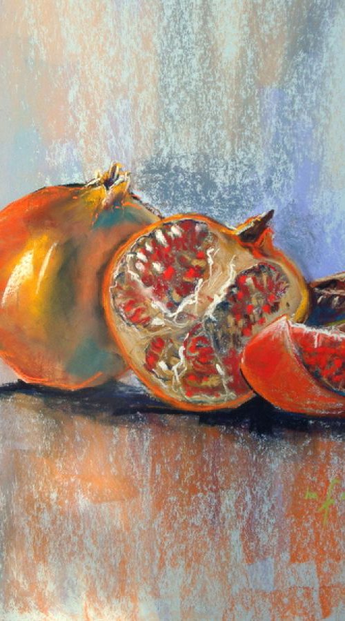 pomegranates by Marie-France OOSTERHOF PGE