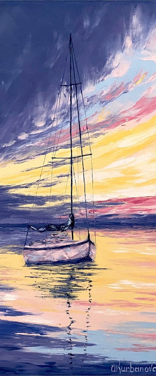Peaceful harbor by Olga Kurbanova