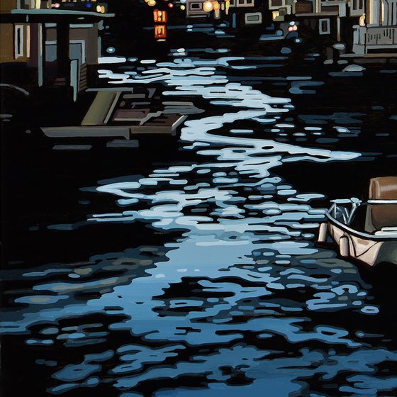 Houseboats At Low Tide