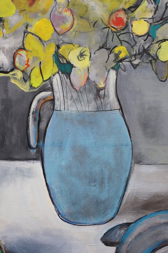 Daffodils and bananas