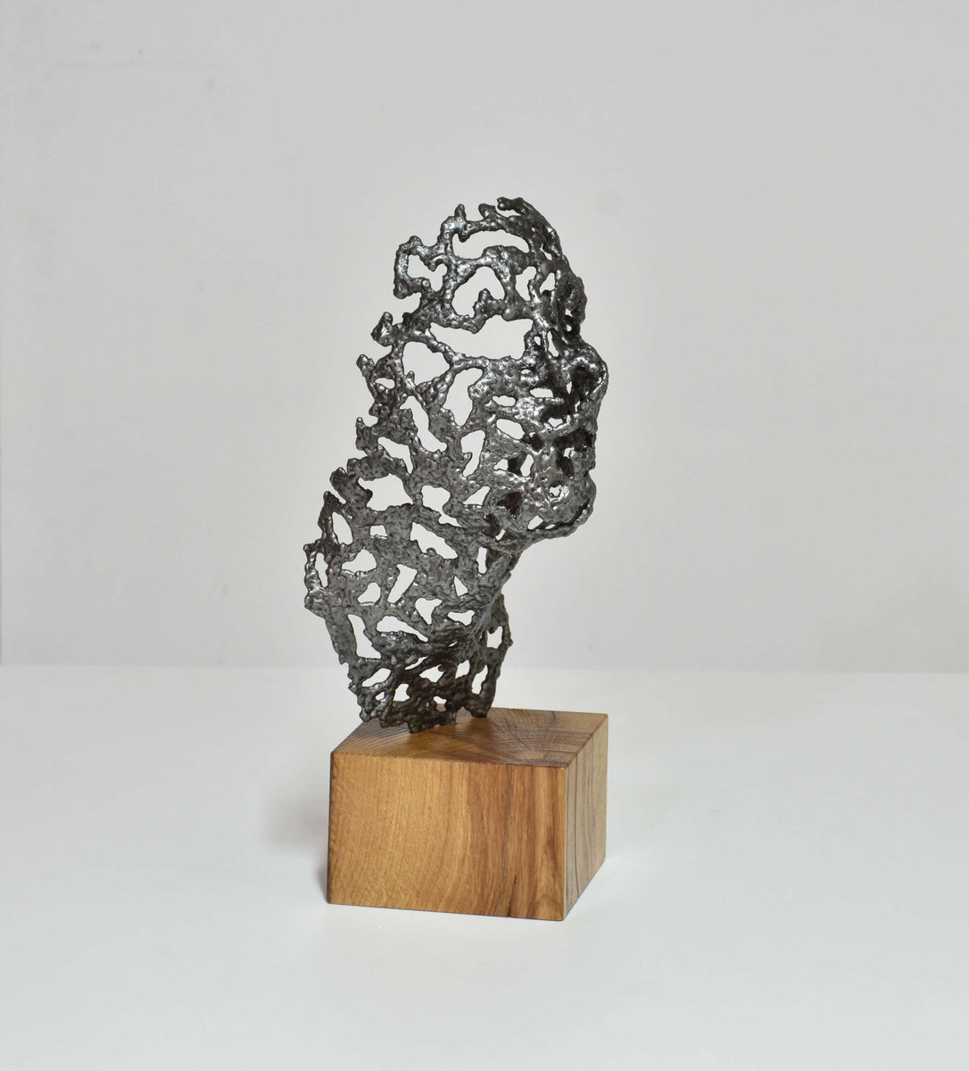 Impressionistic Portrait Sculpture By Yannick Bouillault, 6 X 15", L