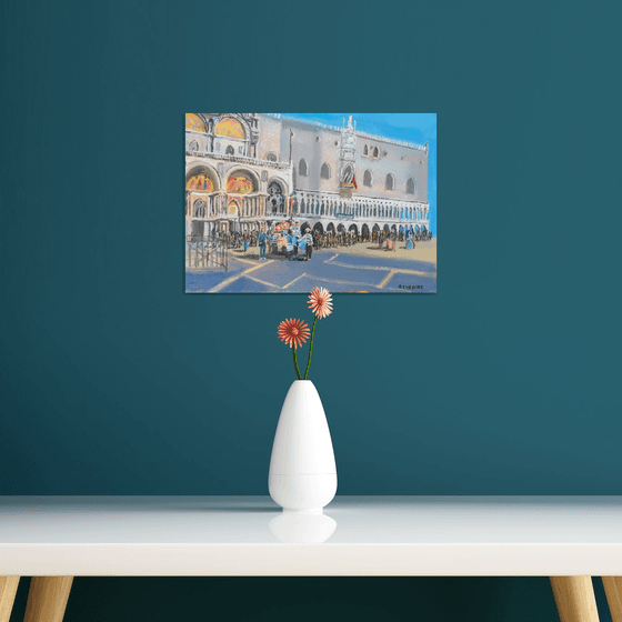 San Marco, Venice an original oil painting