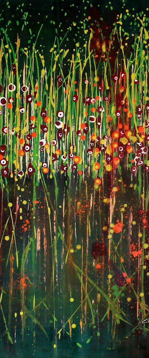 "Technicolor Green" #13 by Cecilia Frigati