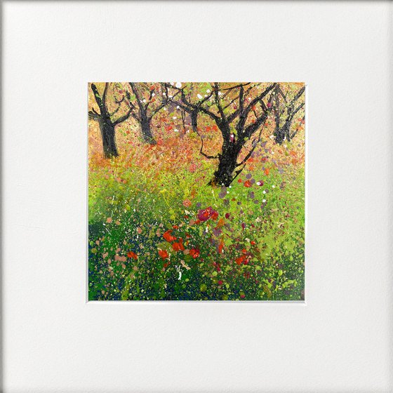 Four orchard scenes