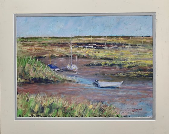 Boats at Brancaster Staithe