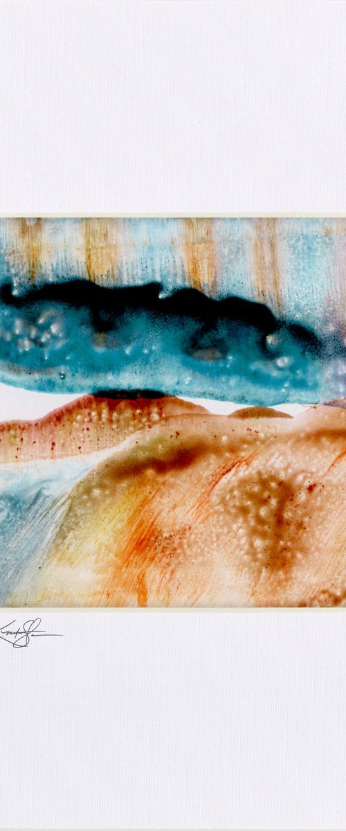 Encaustic Abstract 133 by Kathy Morton Stanion