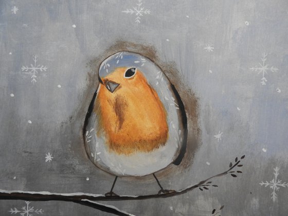 The winter robin