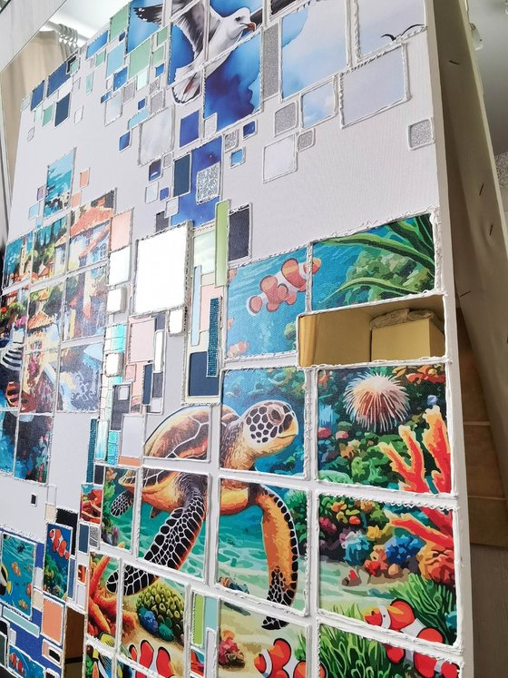 Mosaic of coastal dreams