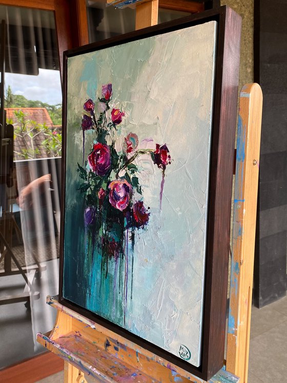 Flowing Roses III – Rose Bouquet