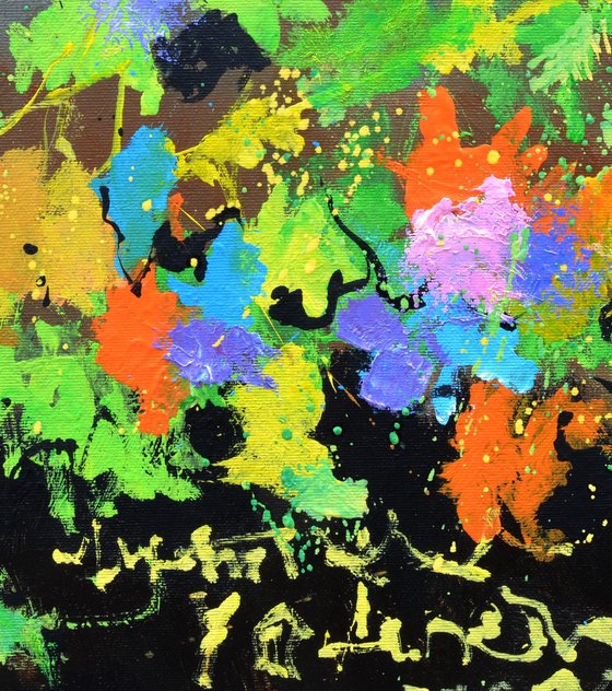 The colours of the rising sun