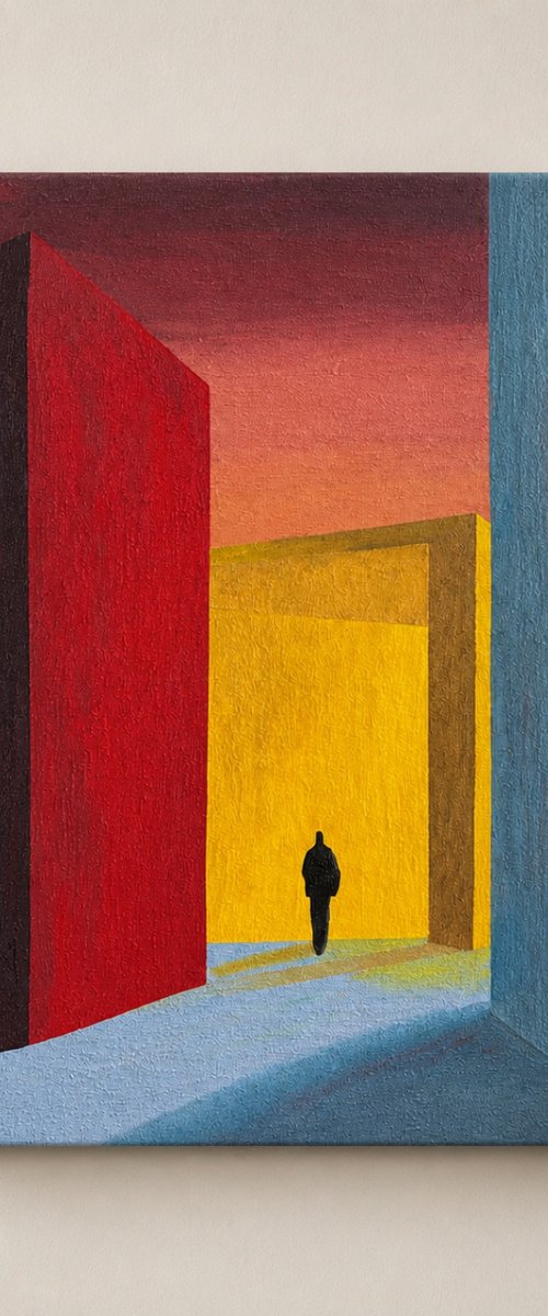 The Geometry of Silence - Rooms of Light Ⅰ by Jane M.