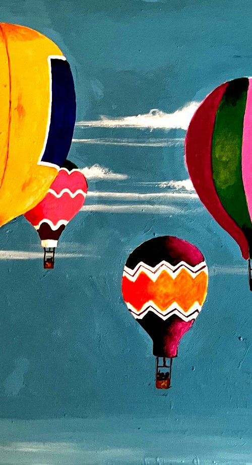 Hot Air Balloons by Andrew Sabori