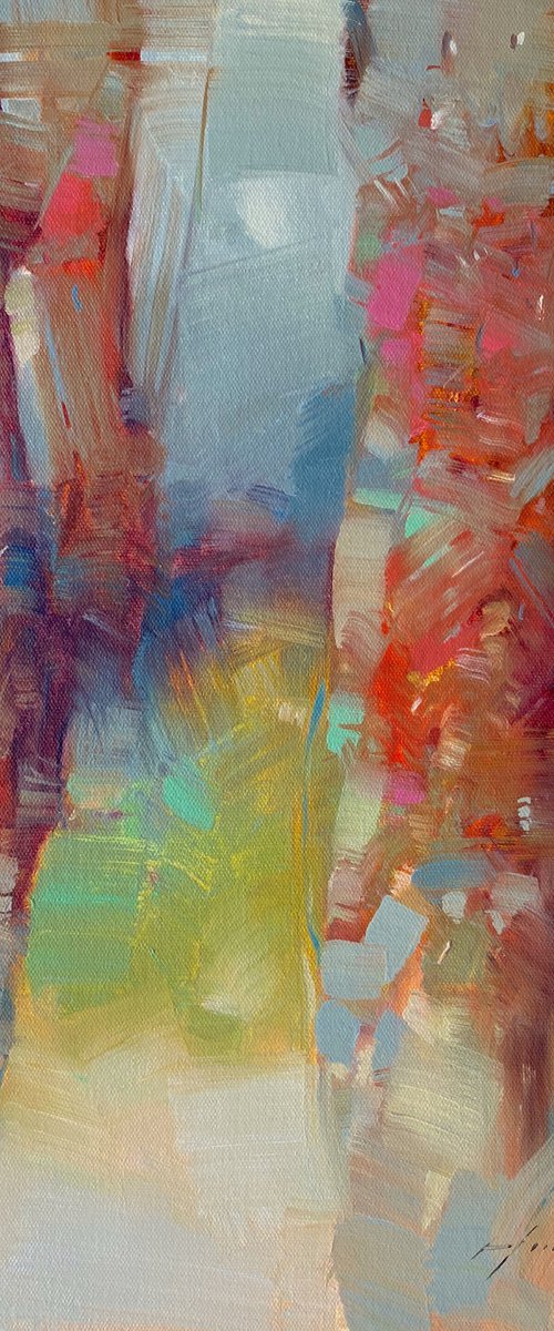 Grove, Original oil painting, Handmade artwork, One of a kind by Vahe Yeremyan
