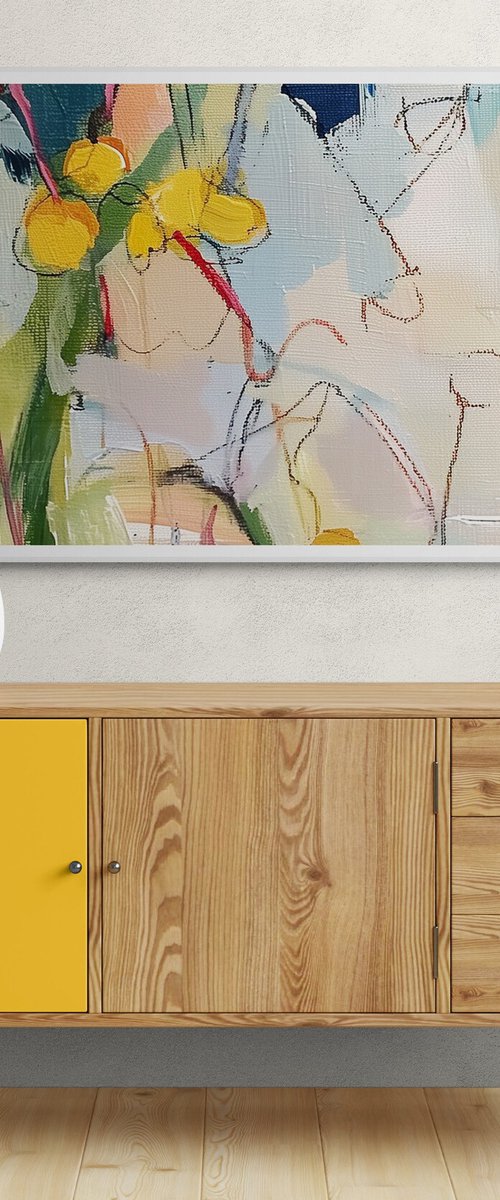 Yellow Notes #14 by V+V Kniazievi