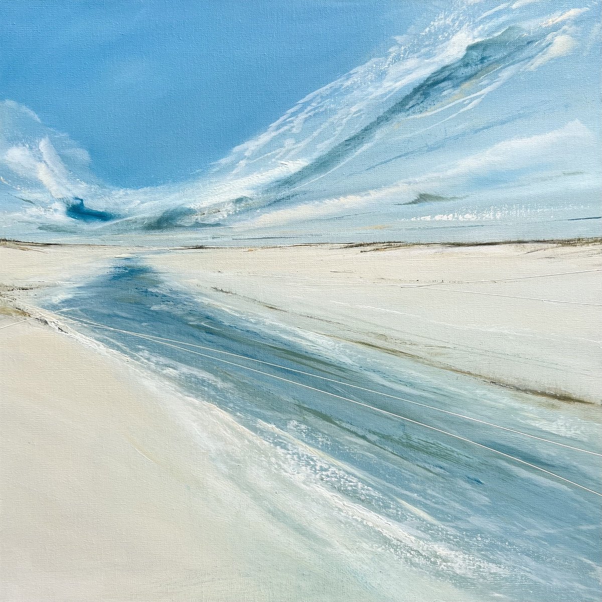 Estuary Flows by Jane Skingley