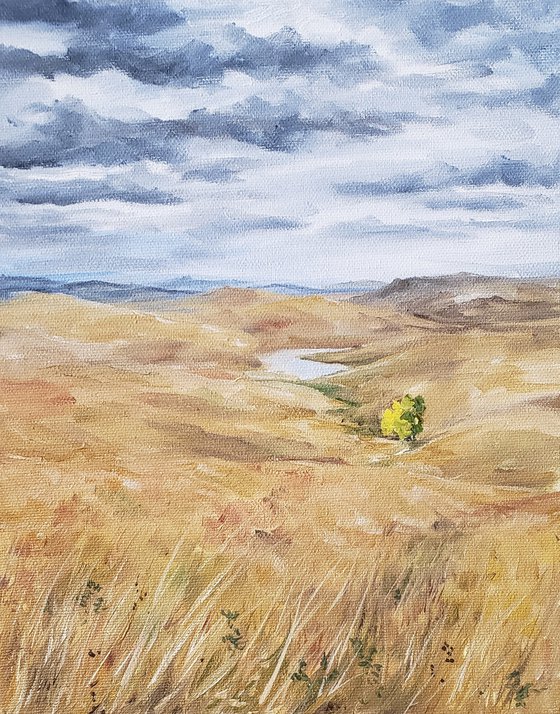 Landscape - North Dakota - "Song of the Prairie - Strength"