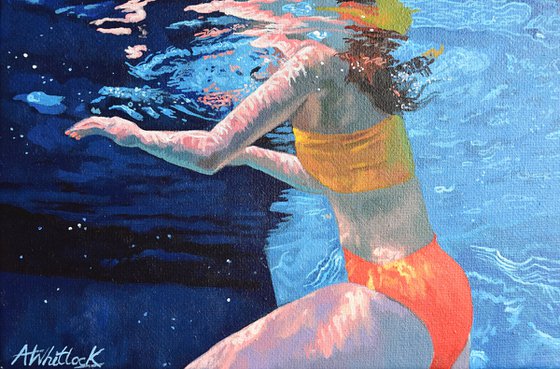 Untethered - Swimming Painting