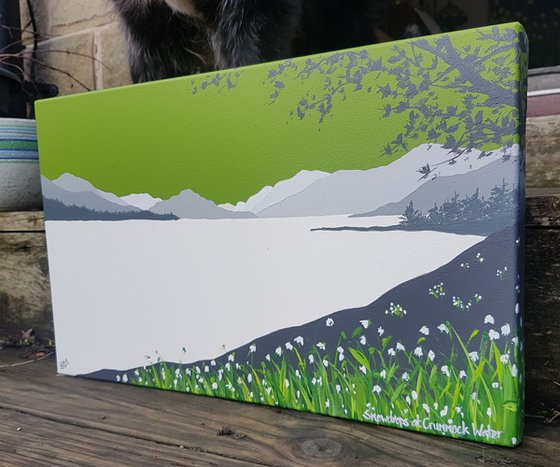 Snowdrops at Crummock Water, The Lake District