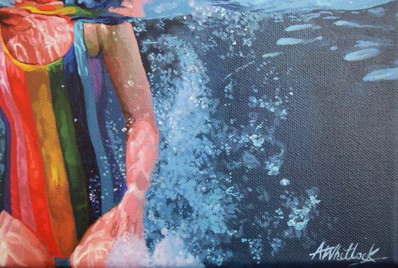 Summoned - Swimming painting