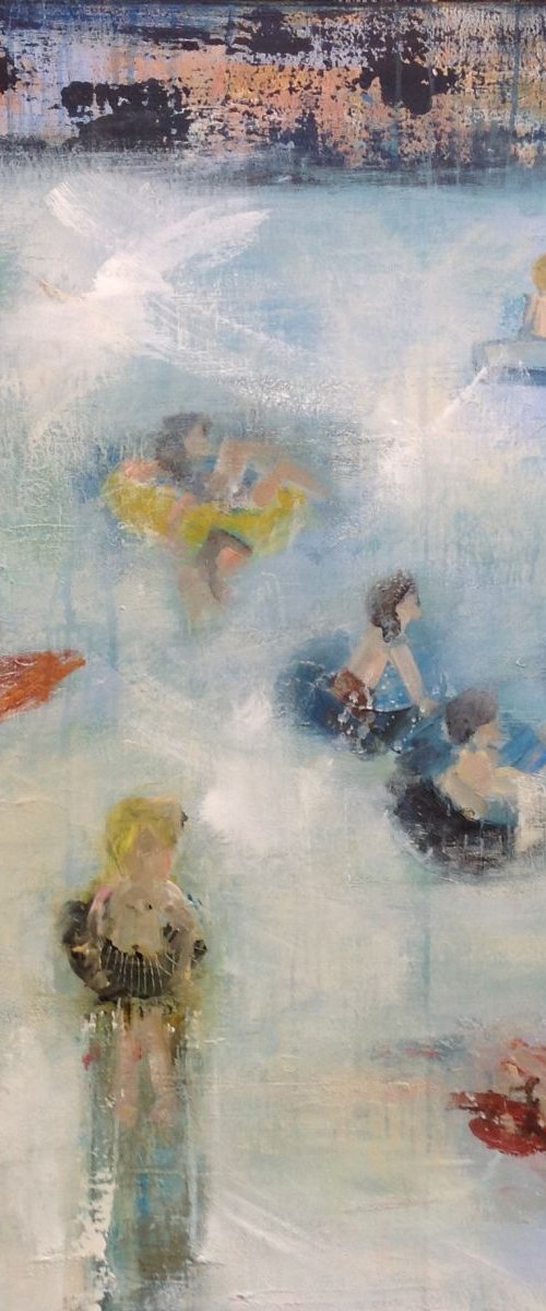 Waterfun -2- by Hennie Van de Lande