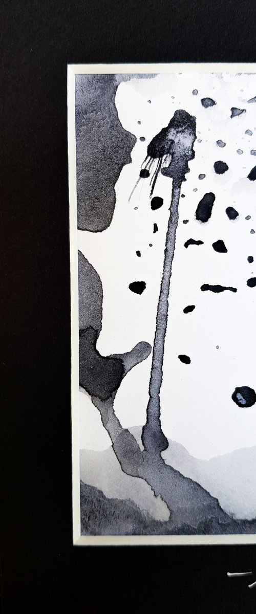 Mini abstract II. "Dandelion" by Marina Abramova