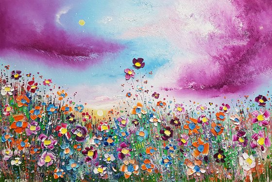 "An Epic Day in the Meadow" - Flowers in Love