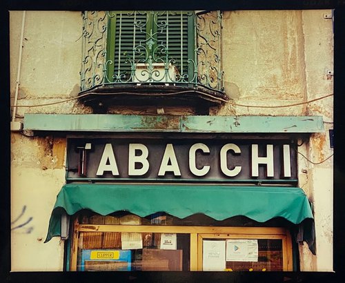 TABACCHI Sign, Milan by Richard Heeps