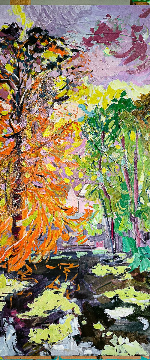 Autumn Impressions in Sully-sur-Loire by Linda Clerget