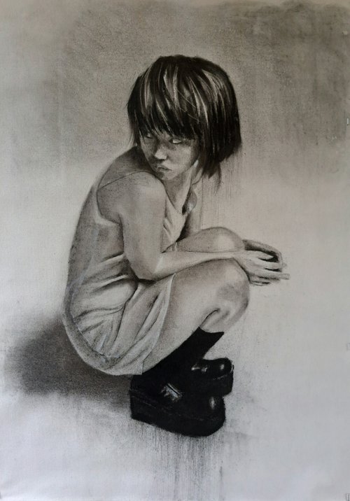 Charcoal Girl by Lee Jenkinson