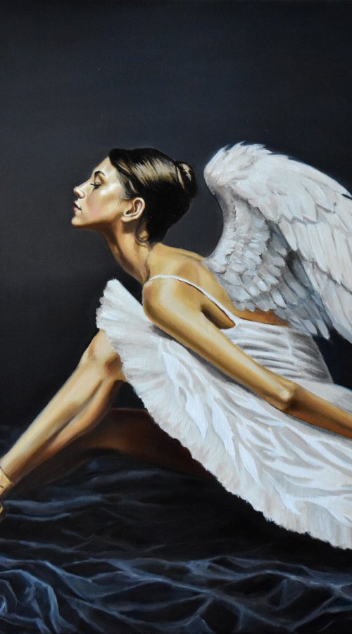 The grace of swan by Serghei Ghetiu