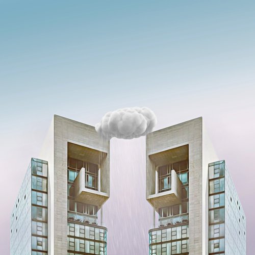 TOWERS AND CLOUD (1/5) by Mr Strange