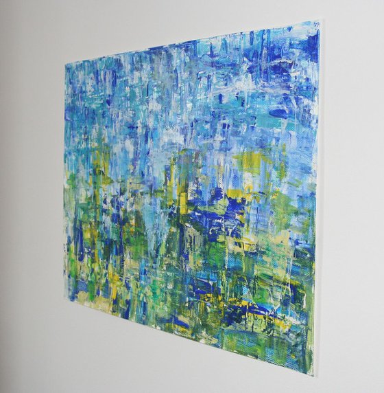 ABSTRACT LARGE 70X50 CM CITY