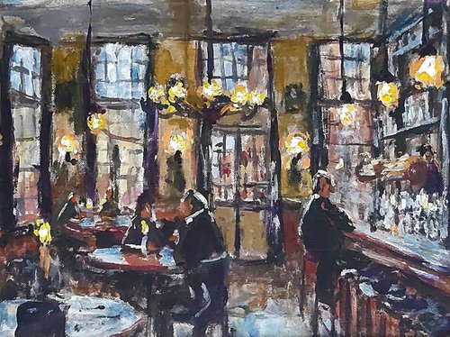 Old dutch bar. by Dimitris Voyiazoglou