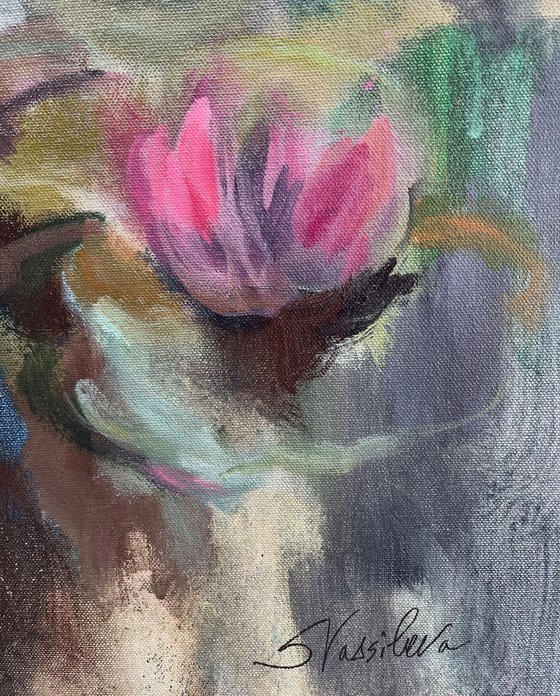 Pink Water Lilies II