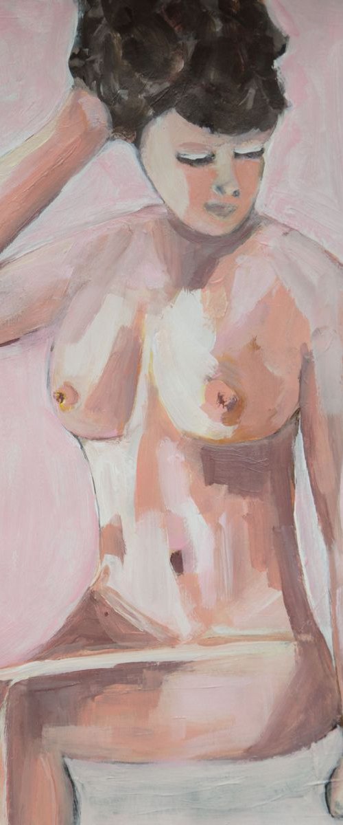 Nude # 397 AP / 41.8 X 29.7 cm by Alexandra Djokic